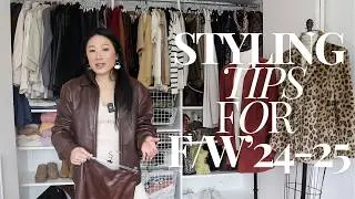 F/W 24 STYLING TIPS from a FASHION DESIGNER