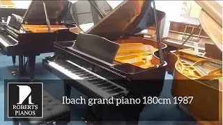 Ibach grand piano 180cm 1987