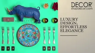 SHOPDECOR | ✨ Mario Luca Giusti: Elegant & Colorful Acrylic Glassware Redefining Luxury! 🍷