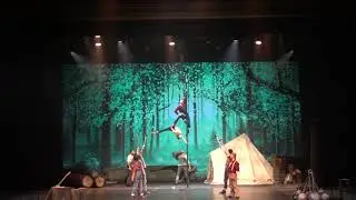 Cirque &Eacute;loize | Lumberjacks -  Chinese Pole & Hand to Hand - Ron Oppenheimer with Michael & Jo&euml;lle