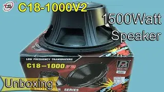 P - Audio 1000V2 18inch Speaker || 1500watt Speaker || TSkorba