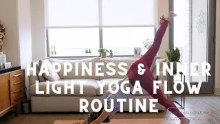 Happiness & Connect To Your Inner Light Yoga Flow Morning Routine
