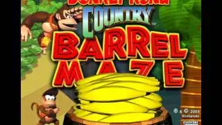 DKC Barrel Maze