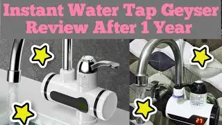 Review of Instant Water Tap Geyser Heater | Instant Electric Water Heater | Home Kitchen Bathroom
