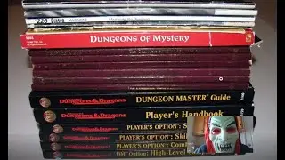 D&D second edition supplements