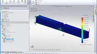 Моделирование Solidworks: управление сеткой, адаптивное построение сетки.