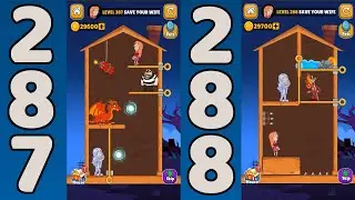 Home Pin Level 287 & 288
