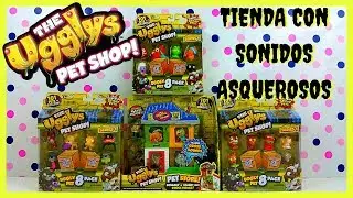 UGGLYS PET SHOP TIENDA CON SONIDOS ASQUEROSOS Y FIGURAS COLECCIONABLES!!!