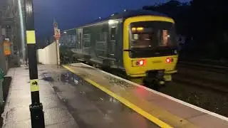 GWR 166 departs Dawlish Warren