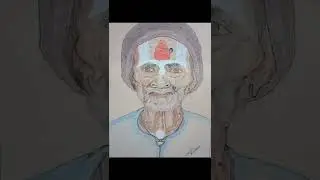 Dadaji Drawing | e-Pathshala & Fun | #shorts #drawing #grandpa #baba