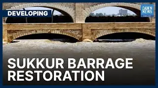 WB-Funded Project To Upgrade Sukkur Barrage Launched | Developing | Dawn News English
