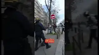The brave French police