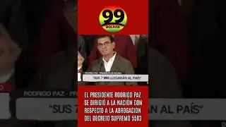 EL PRESIDENTE RODRIGO PAZ HABLA SOBRE EL ACUERDO CON LA COB  #noticias #bolivia #ultimahora 