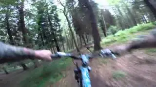 gopro david jenkinson downhill ride @ raincliff woods scarborough (1080p)