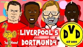 Liverpool vs Borussia Dortmund 5-4 (4-3 Europa League Quarter Final Comeback Goals Highlights 2016)