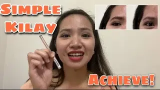 EYEBROW TUTORIAL | NICHIDO(CHESTNUT) BROW PENCIL REVIEW | Mikeez Channel