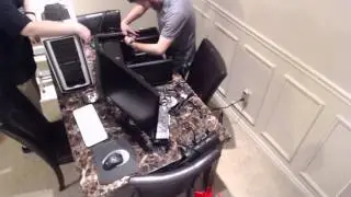 4way SLI Titan X Timelapse