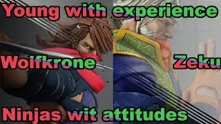 SFV/SF5 AE Wolfkrone (Zeku) Compilation