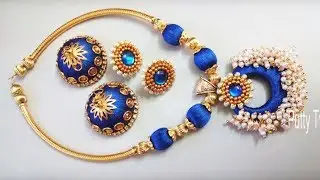 New Designer Silk Thread Necklace | Necklace Collections 2017