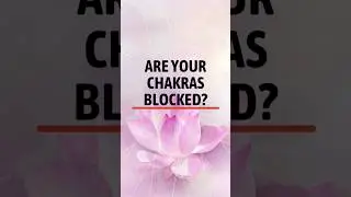 Blocked chakras show up as real symptoms! Which one do you feel?