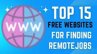 Top 15 Hidden websites for Remote Jobs You Never Knew Existed! | Work From Anywhere