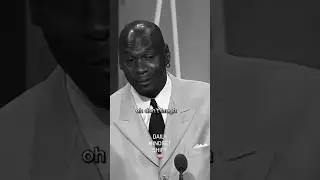 Michael Jordan Hall of Fame Speech - Never Say Never