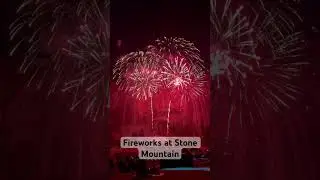 #fireworks #georgia #stonemountain