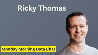 Ricky Thomas — Monday Morning Data Chat