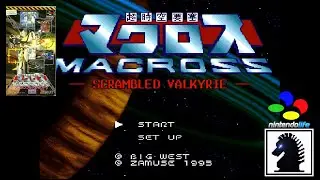SNES Super Dimension Fortress Macross: Scrambled Valkyrie