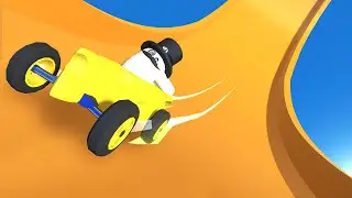 Я сделал скоростную трассу Hot Wheels в Zeepkist