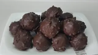 Deneyenlerin vazge&ccedil;emediği &ccedil;ikolata topları tarifi 🥰🥰