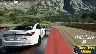GT7 Time Trial Guide | Dragon Trail Gardens | Daily Race B | Qualifying Lap | #gt7 