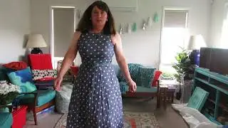 Another of my Wife's old dresses Crossdresser