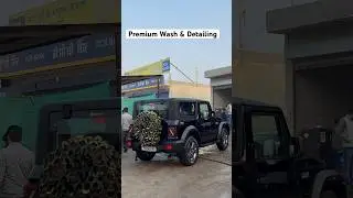 Thar Premium Washing || Steam Wash || Kross Town Car Wash || 9991602660