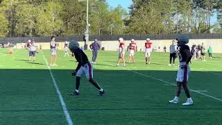 Auburn QBs Jackson Arnold and Deuce Knight: Spring Football, March 25