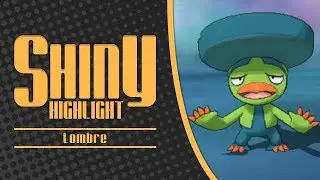 Live Shiny Lombre Reaction Pokemon Ultra Sun and Moon