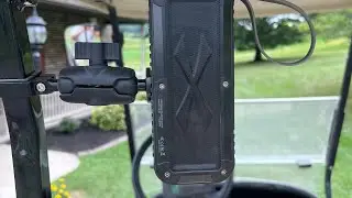 Roykaw bluetooth speaker for golf carts! #Club Car