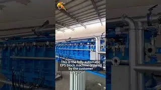 Foam Block machine production completed, Beautiful Styrofoam Board Making Machine