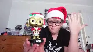Santa C3PO Funko Pop Review