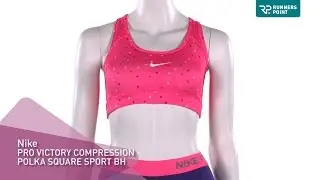 Nike Running PRO VICTORY COMPRESSION POLKA SQUARE BRA