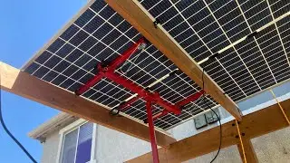 DIY solar off grid ground mount