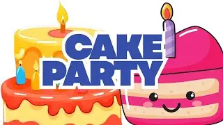 🎨 Cake Party | Baby Sensory Play
