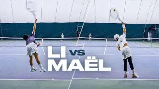 High-energy indoor duel at the Academy: Maël Gerinie vs. Li Yanru