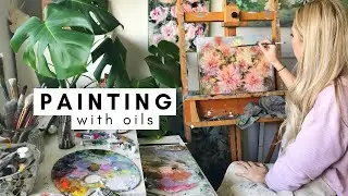 Painting with Water-mixable Oils 🌿✨Chatty Studio Day