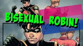 DC Comics Outs Robin as Bisexual To Sell More Comic Books!
