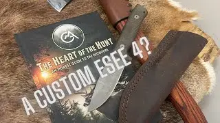 Кастомный ESEE 4? Охотник за HeavySet Knife Co