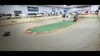 Losi Sprint 🏁🏆(A-Main) #ovalracing #losi #boxstock #sprint #sprintcar 