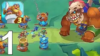 King Of Defense III: Survival Part 1 Gameplay Walkthrough Android IOS