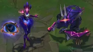 LoL Dark Star Orianna & Kha'Zix Skin Preview - League of Legends