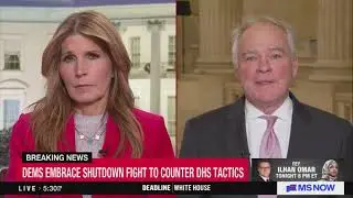 DHS Funding Showdown: Kaine Joins MS NOW to Discuss